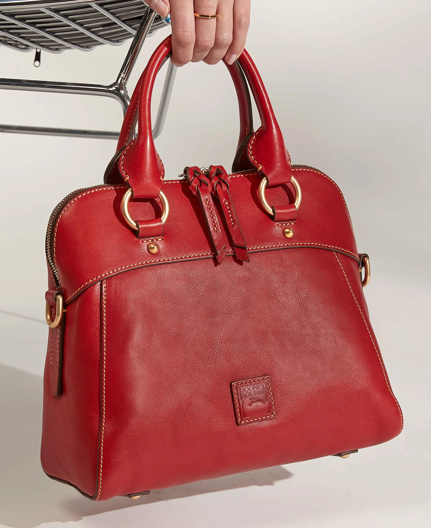 Florentine Cameron Satchel Brown Tmoro Florentine Cameron Satchel Brown Tmoro -Florentine Shop 8L1076 ILD lifestyle 1