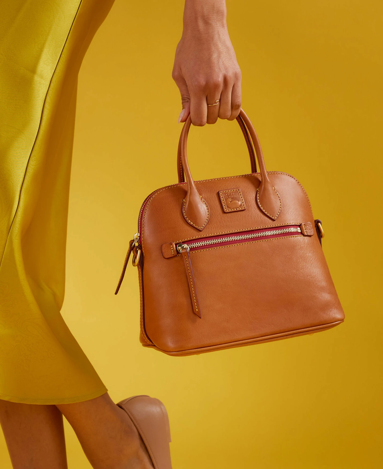 Florentine Domed Satchel Natural Florentine Domed Satchel Natural -Florentine Shop 8L1954 ILD lifestyle