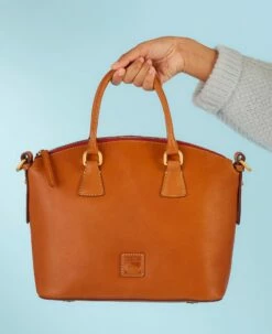Florentine Domed Satchel Brown Tmoro -Florentine Shop 8L2327 ILD lifestyle 1