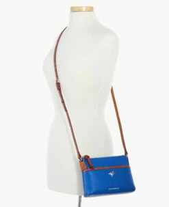 MLB Blue Jays Ginger Crossbody BLUE JAYS 4 MLB Blue Jays Ginger Crossbody BLUE JAYS -Florentine Shop B0018G AWBUPATNBJAY ALT4