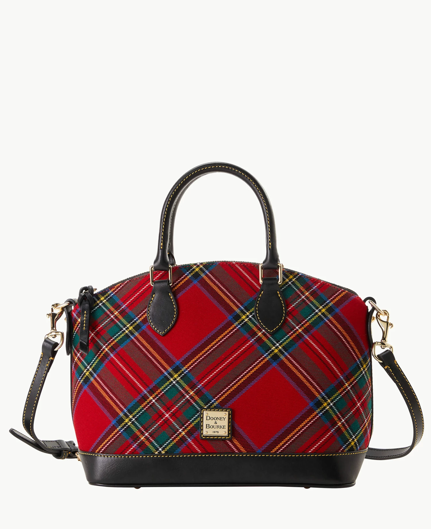 Tartan Darcy Satchel White Tartan Darcy Satchel White -Florentine Shop B0239G TTRDPABL