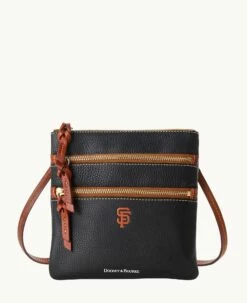 MLB Giants N S Triple Zip Crossbody GIANTS -Florentine Shop B0298G AWBLPATNGINT 1