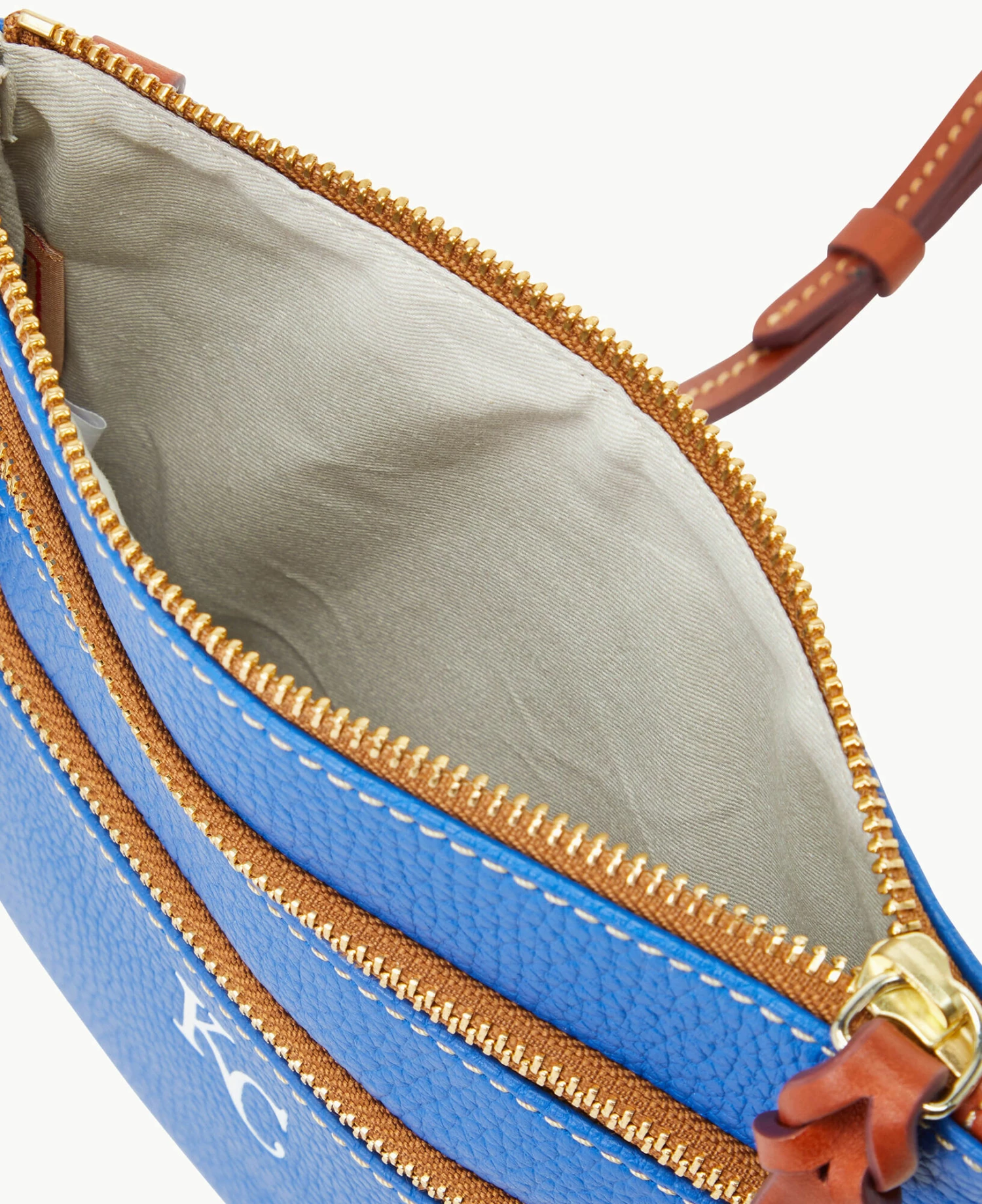 MLB Royals N S Triple Zip Crossbody ROYALS - Image 3