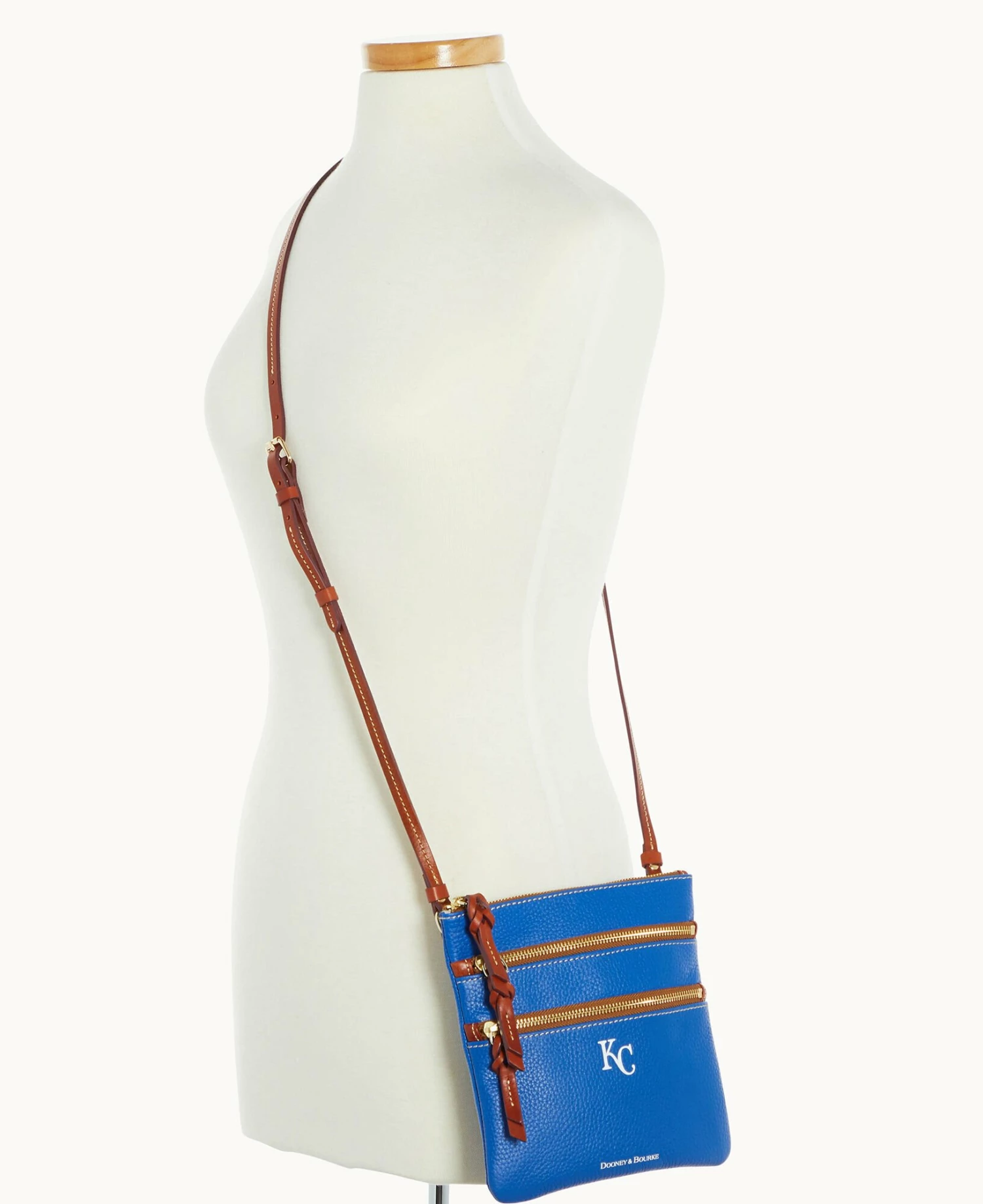 MLB Royals N S Triple Zip Crossbody ROYALS - Image 8