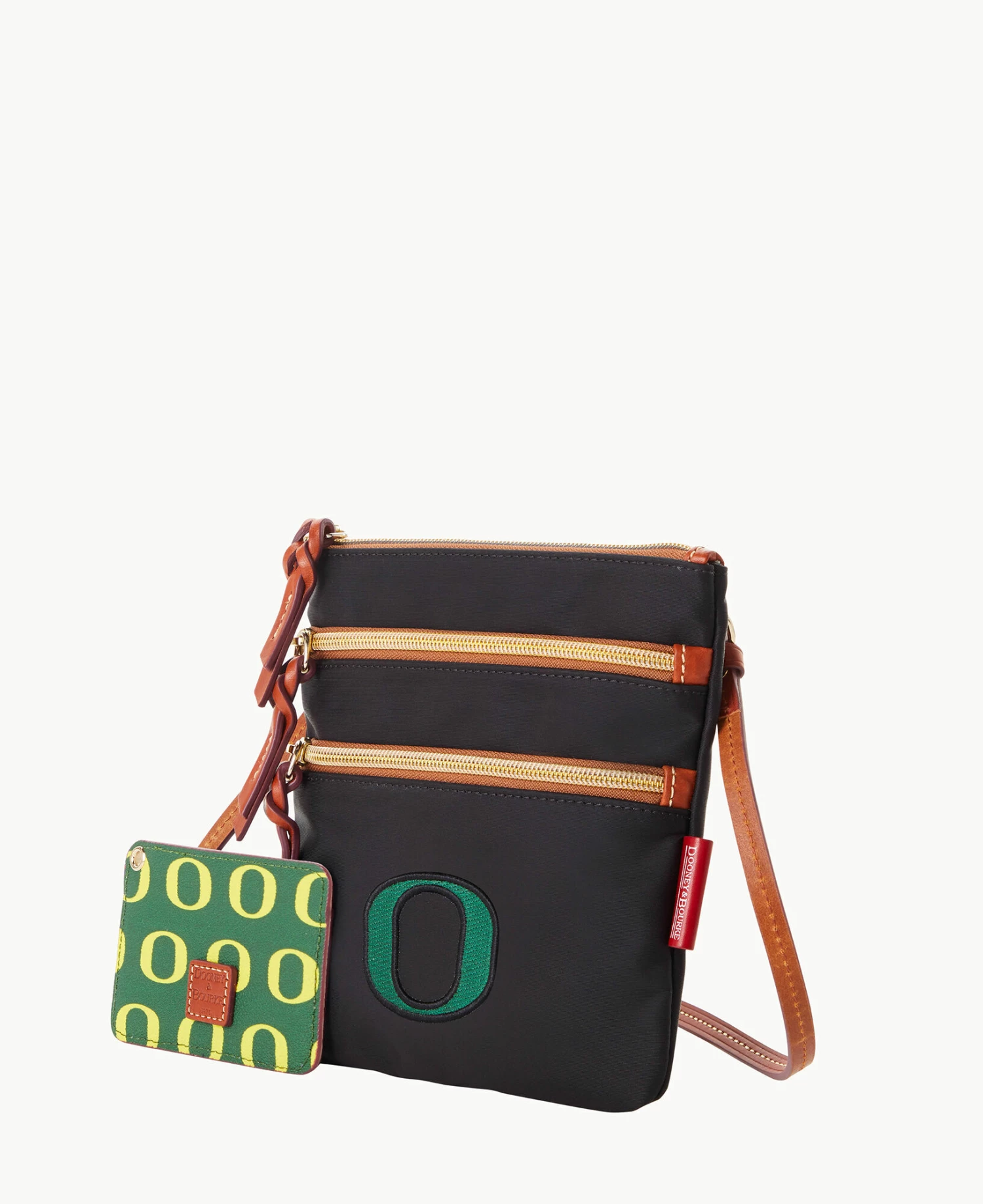 Collegiate University of Oregon N S Triple Zip w ID holder OREGON Collegiate University Of Oregon N S Triple Zip W ID Holder OREGON -Florentine Shop B0298G INBLPATNORE0 ALT1