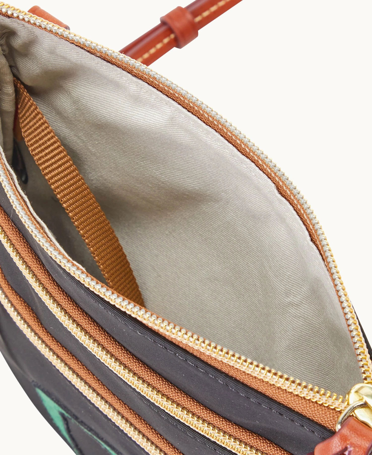 Collegiate University of Oregon N S Triple Zip w ID holder OREGON Collegiate University Of Oregon N S Triple Zip W ID Holder OREGON -Florentine Shop B0298G INBLPATNORE0 ALT2 1