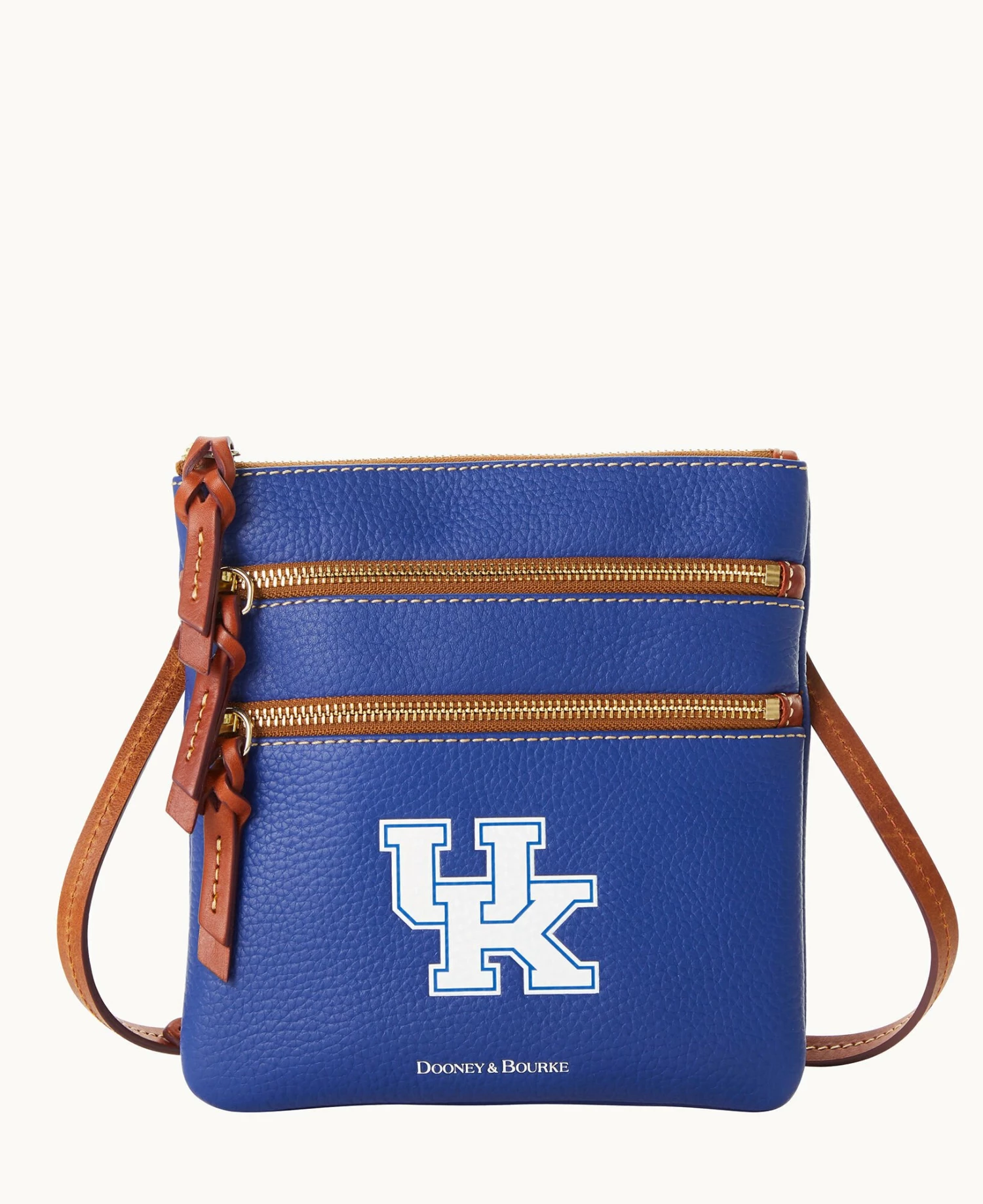 Collegiate University of Kentucky Triple Zip Crossbody U OF KENTUCKY Collegiate University Of Kentucky Triple Zip Crossbody U OF KENTUCKY -Florentine Shop B0298H AWBUPATNKEN0 1