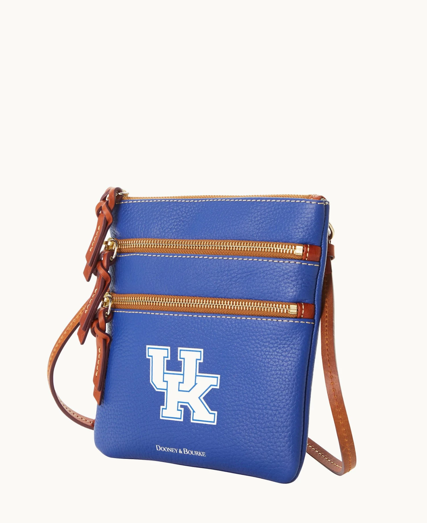 Collegiate University of Kentucky Triple Zip Crossbody U OF KENTUCKY Collegiate University Of Kentucky Triple Zip Crossbody U OF KENTUCKY -Florentine Shop B0298H AWBUPATNKEN0 ALT1 1