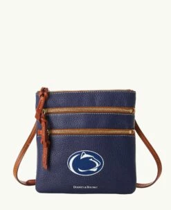 Collegiate Penn State University Triple Zip Crossbody PENN STATE -Florentine Shop B0298H AWNVPATNPNST 1
