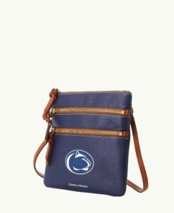 Collegiate Penn State University Triple Zip Crossbody PENN STATE -Florentine Shop B0298H AWNVPATNPNST ALT1 1