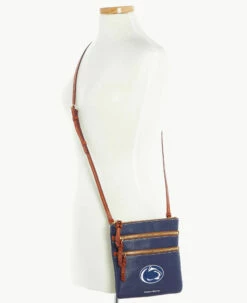 Collegiate Penn State University Triple Zip Crossbody PENN STATE -Florentine Shop B0298H AWNVPATNPNST ALT4