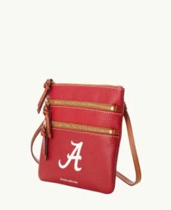 Collegiate University Of Alabama Triple Zip Crossbody U OF ALABAMA -Florentine Shop B0298H AWRGPATNALA0 ALT1 1