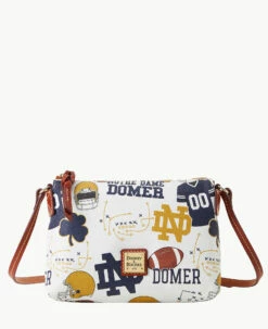 Collegiate University Of Notre Dame Crossbody Pouchette NOTRE DAME