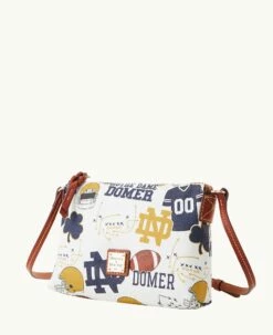 Collegiate University Of Notre Dame Crossbody Pouchette NOTRE DAME -Florentine Shop B0299G QXMWPATNNTRE ALT1 1
