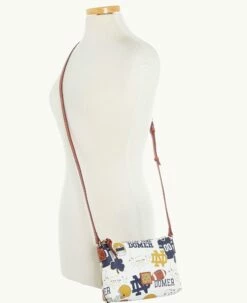 Collegiate University Of Notre Dame Crossbody Pouchette NOTRE DAME -Florentine Shop B0299G QXMWPATNNTRE ALT4 1