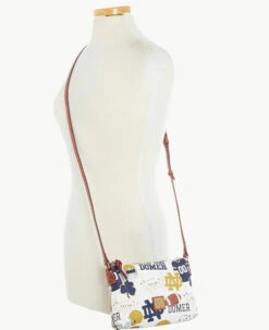 Collegiate University Of Notre Dame Crossbody Pouchette NOTRE DAME -Florentine Shop B0299G QXMWPATNNTRE ALT4