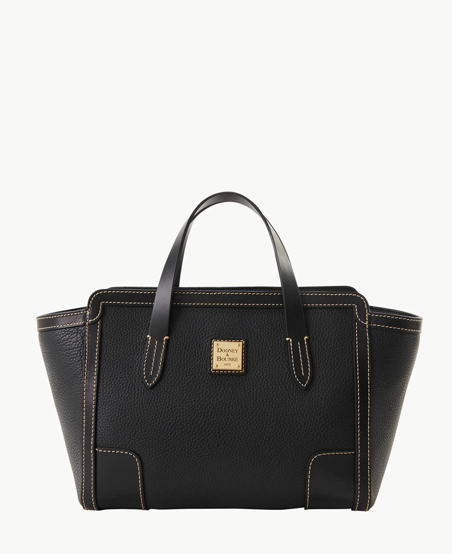 Pebble Grain Small Shopper Black Black Pebble Grain Small Shopper Black Black -Florentine Shop B0674G AWBLPABL 2