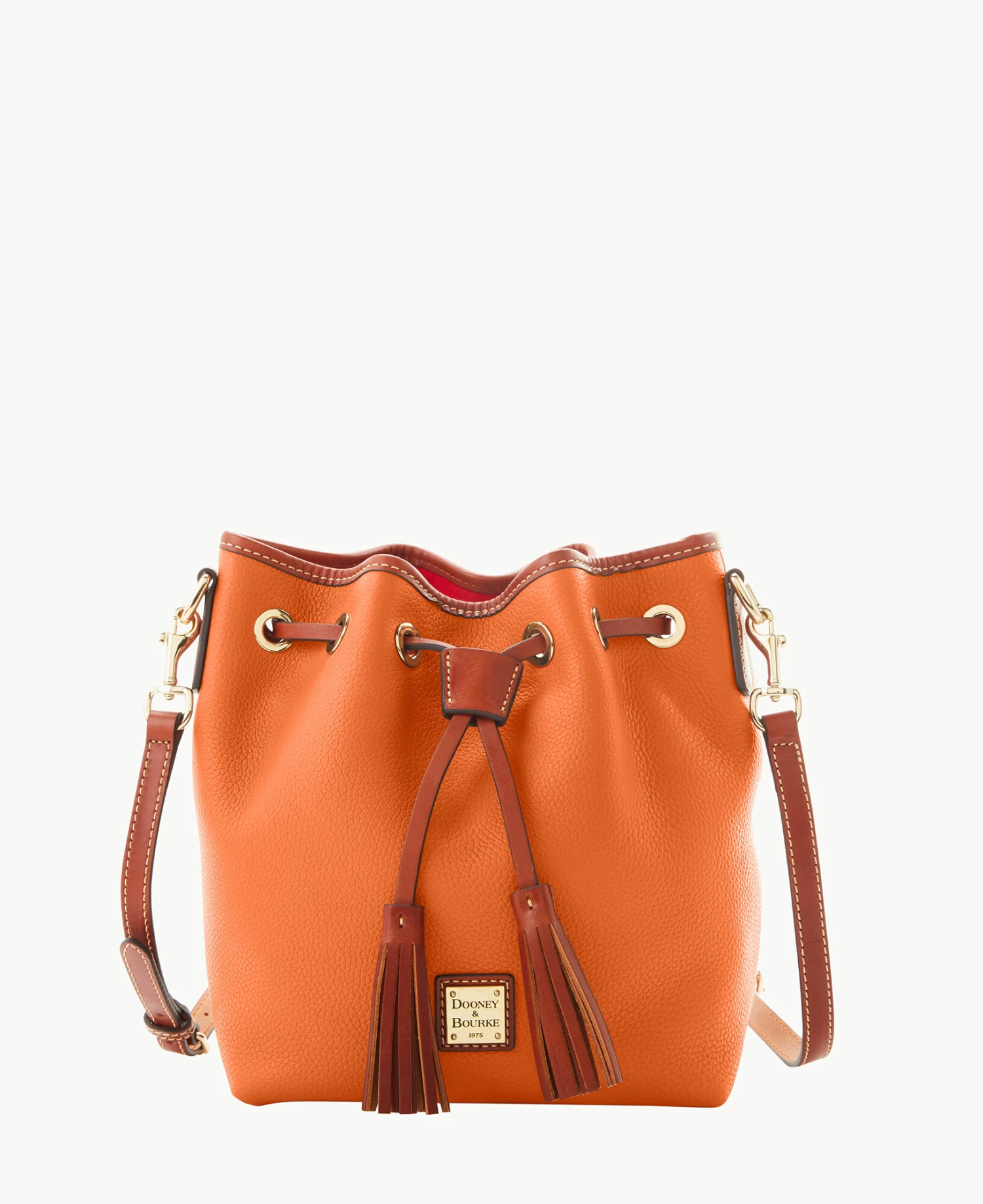 Pebble Grain Aimee Crossbody Red - Image 15
