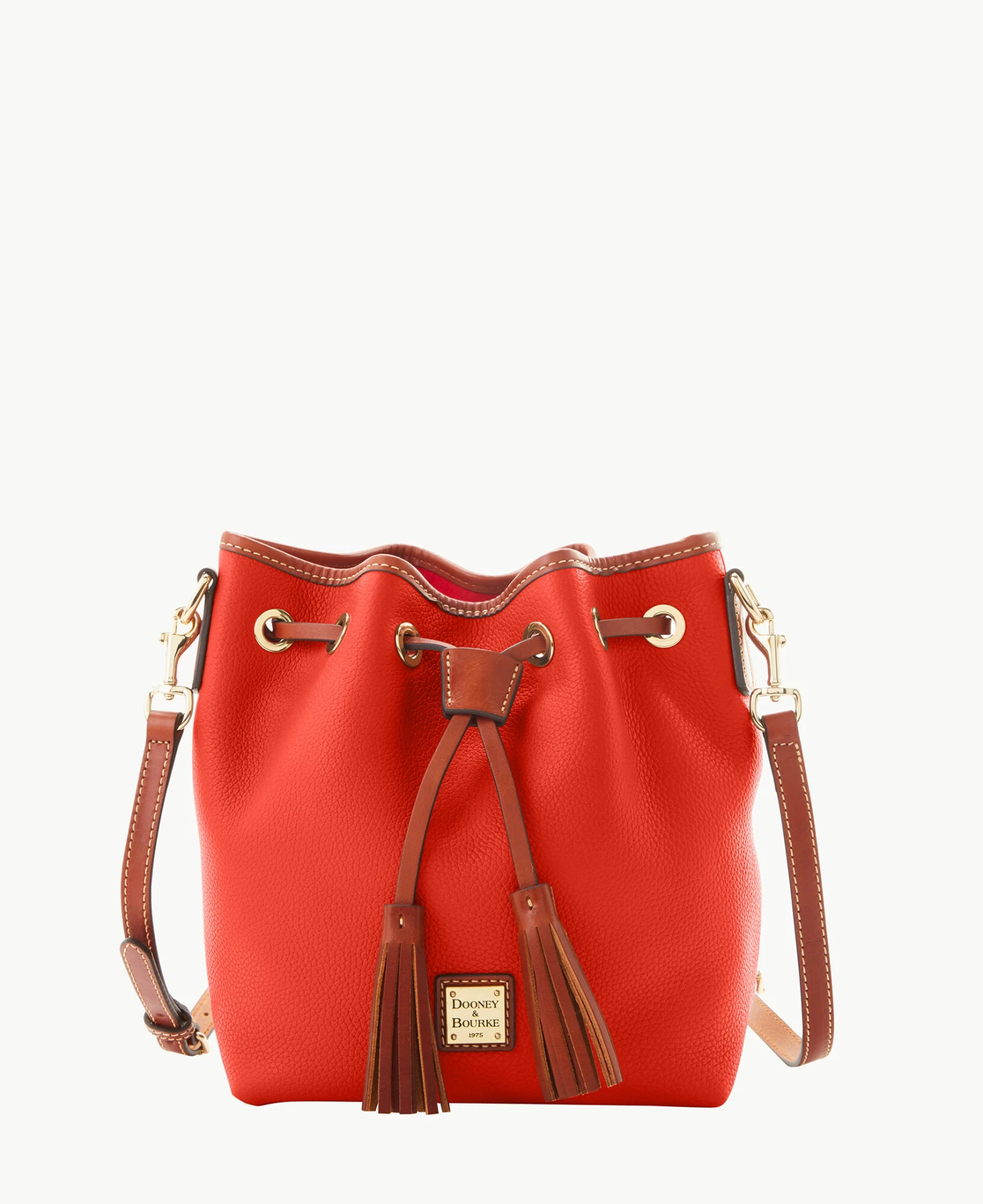 Pebble Grain Aimee Crossbody Red - Image 17
