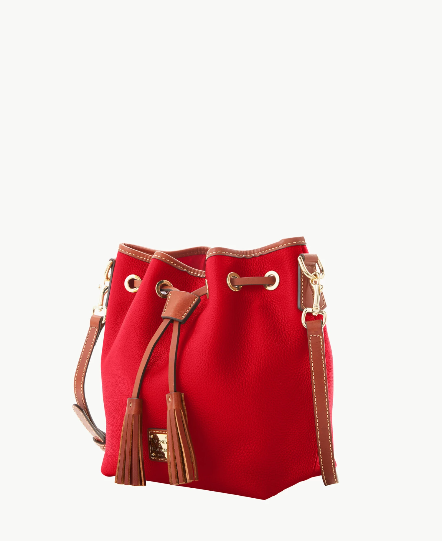 Pebble Grain Aimee Crossbody Red - Image 2