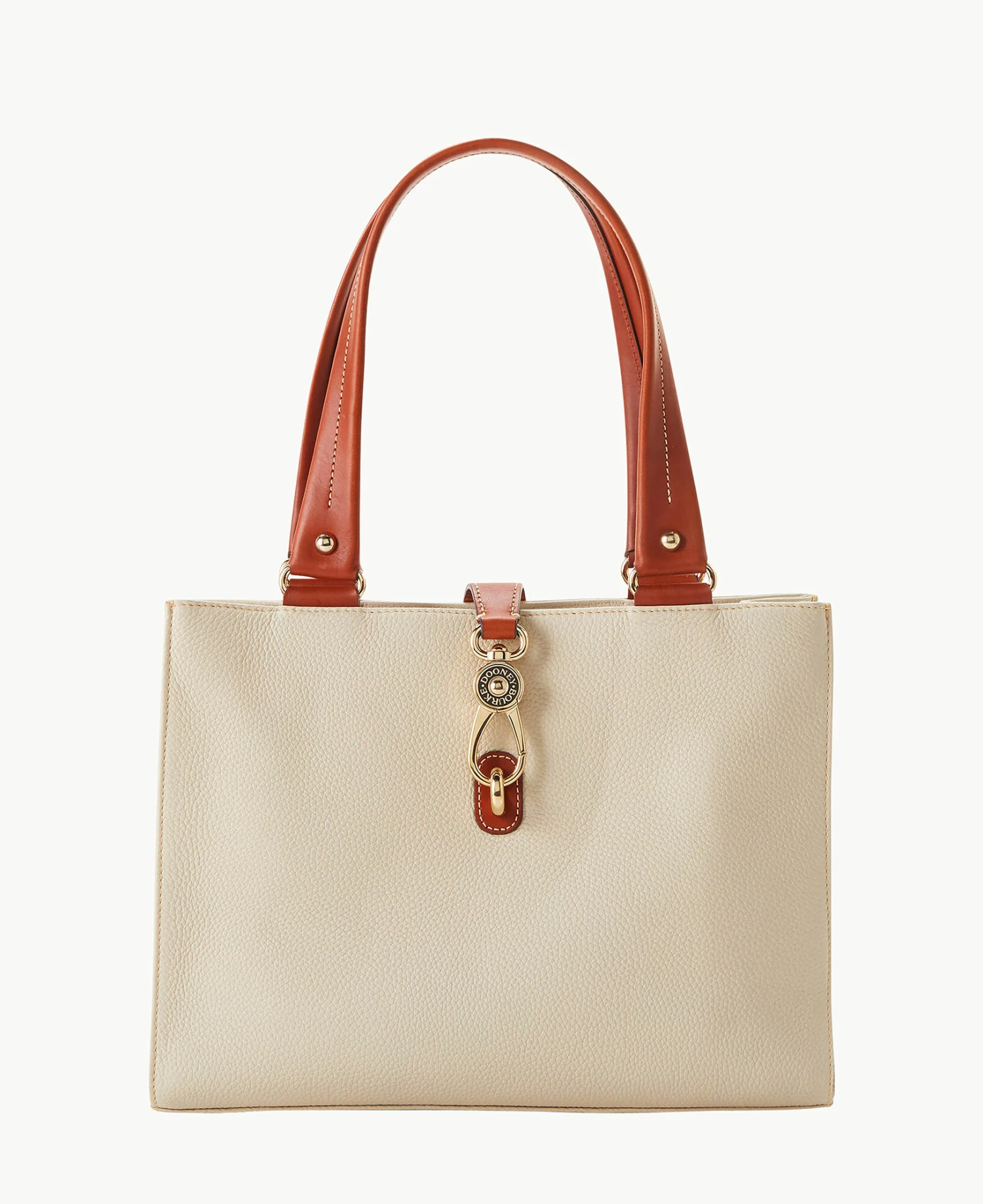 Pebble Grain Medium Logo Lock Tote Olive Pebble Grain Medium Logo Lock Tote Olive -Florentine Shop B0787G AWBOPATN