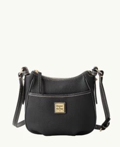 Pebble Grain Margo Crossbody Black Black -Florentine Shop B0875G AWBLPABL 1