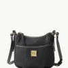 Pebble Grain Margo Crossbody Black Black