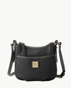 Pebble Grain Margo Crossbody Black Black -Florentine Shop B0875G AWBLPABL 2