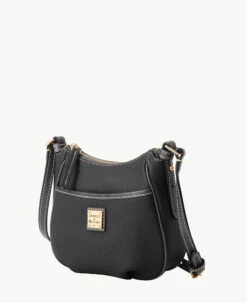 Pebble Grain Margo Crossbody Black Black -Florentine Shop B0875G AWBLPABL ALT1