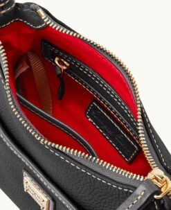 Pebble Grain Margo Crossbody Black Black -Florentine Shop B0875G AWBLPABL ALT2 1