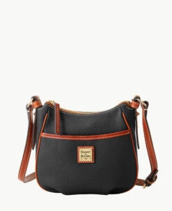 Pebble Grain Margo Crossbody Black Black -Florentine Shop B0875G AWBLPATN