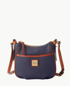 Pebble Grain Margo Crossbody Black Black -Florentine Shop B0875G AWMDPATN