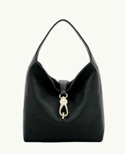 Belvedere Logo Lock Shoulder Bag Brown Tmoro -Florentine Shop B0882G BJBLBJBL 1