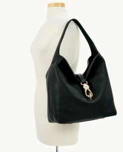 Belvedere Logo Lock Shoulder Bag Brown Tmoro -Florentine Shop B0882G BJBLBJBL ALT4 1