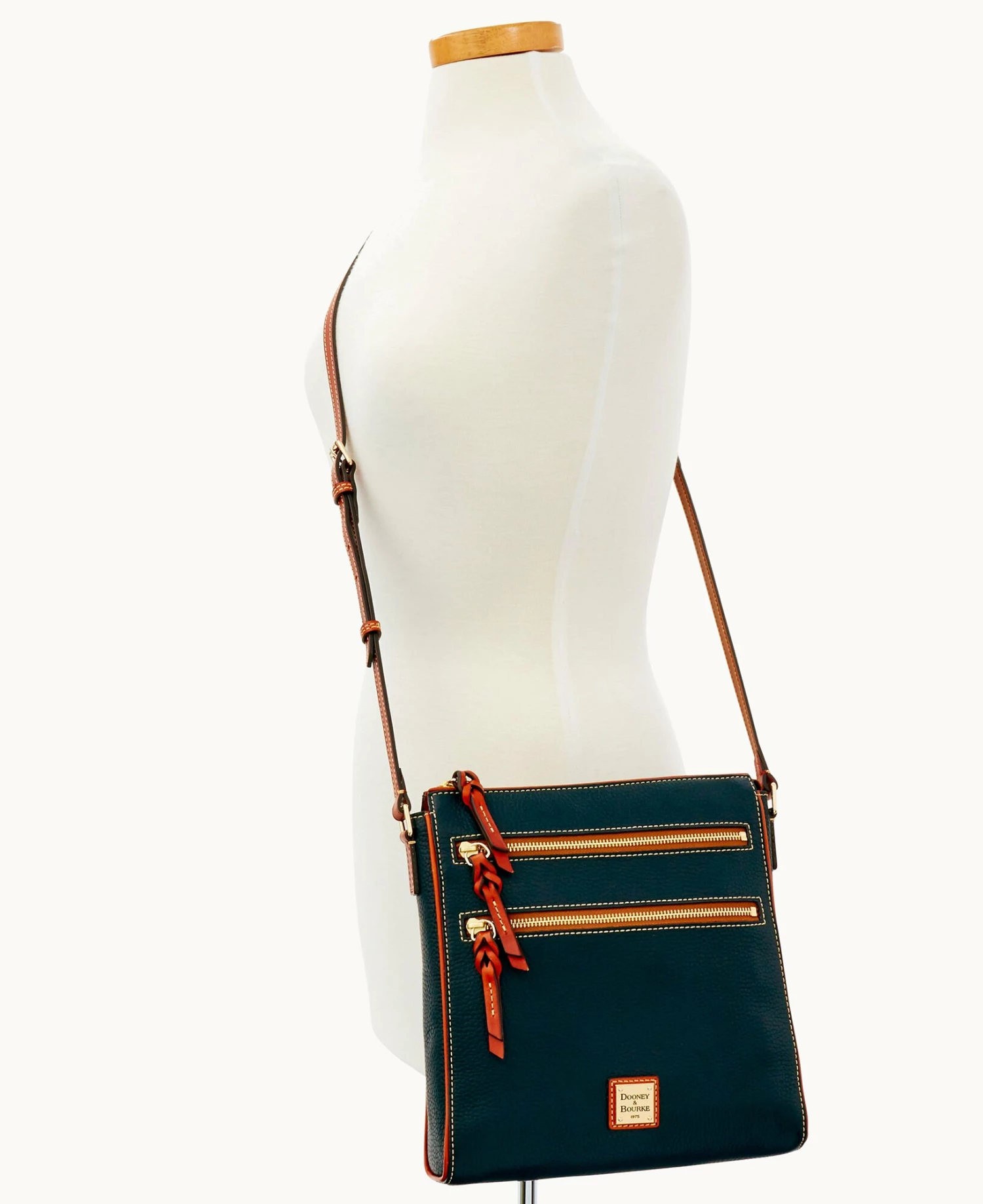 Pebble Grain Large Peyton Triple Zip Black Pebble Grain Large Peyton Triple Zip Black -Florentine Shop B0888G AWBLPATNQ000 ALT4 1