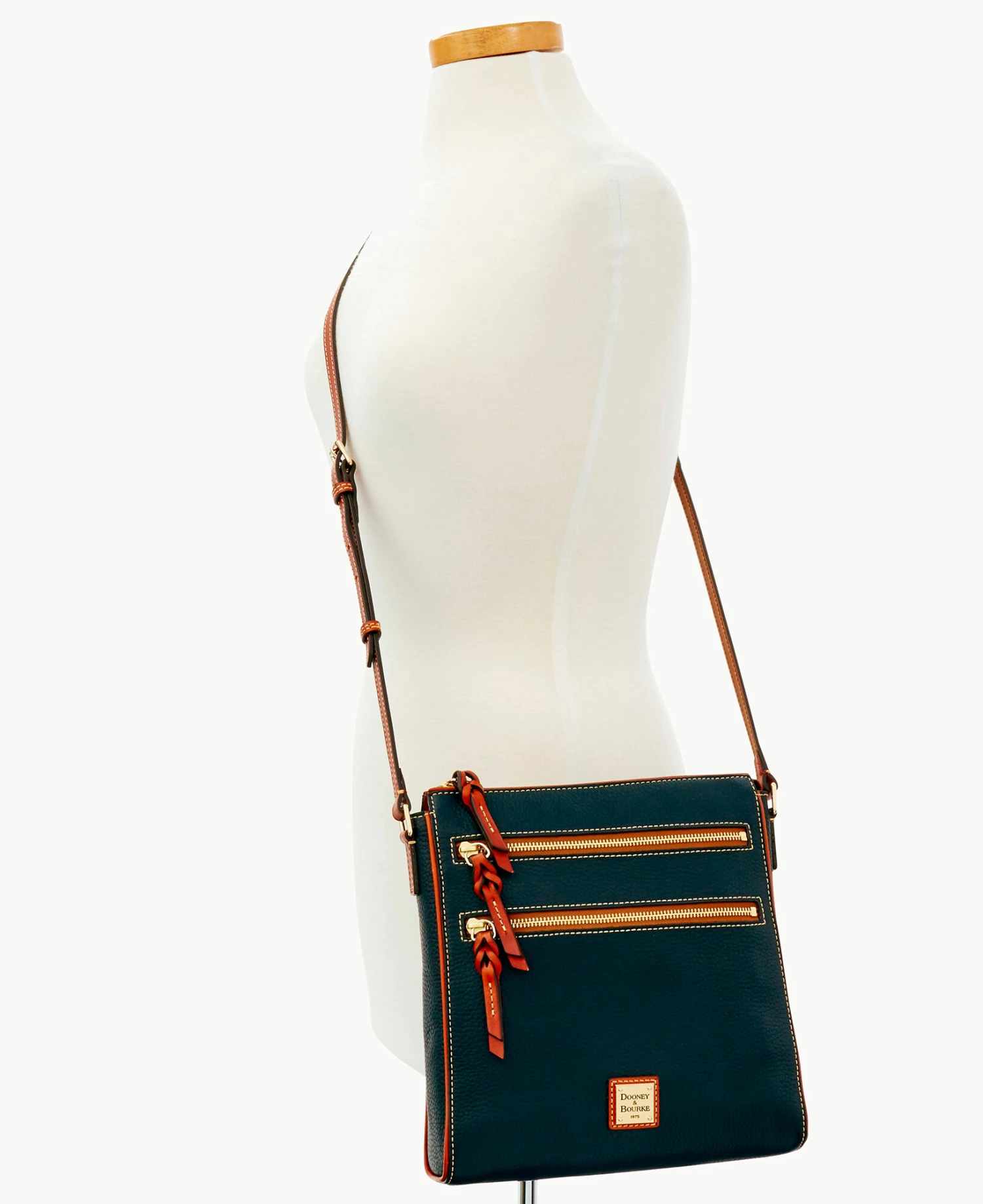 Pebble Grain Large Peyton Triple Zip Black Pebble Grain Large Peyton Triple Zip Black -Florentine Shop B0888G AWBLPATNQ000 ALT4