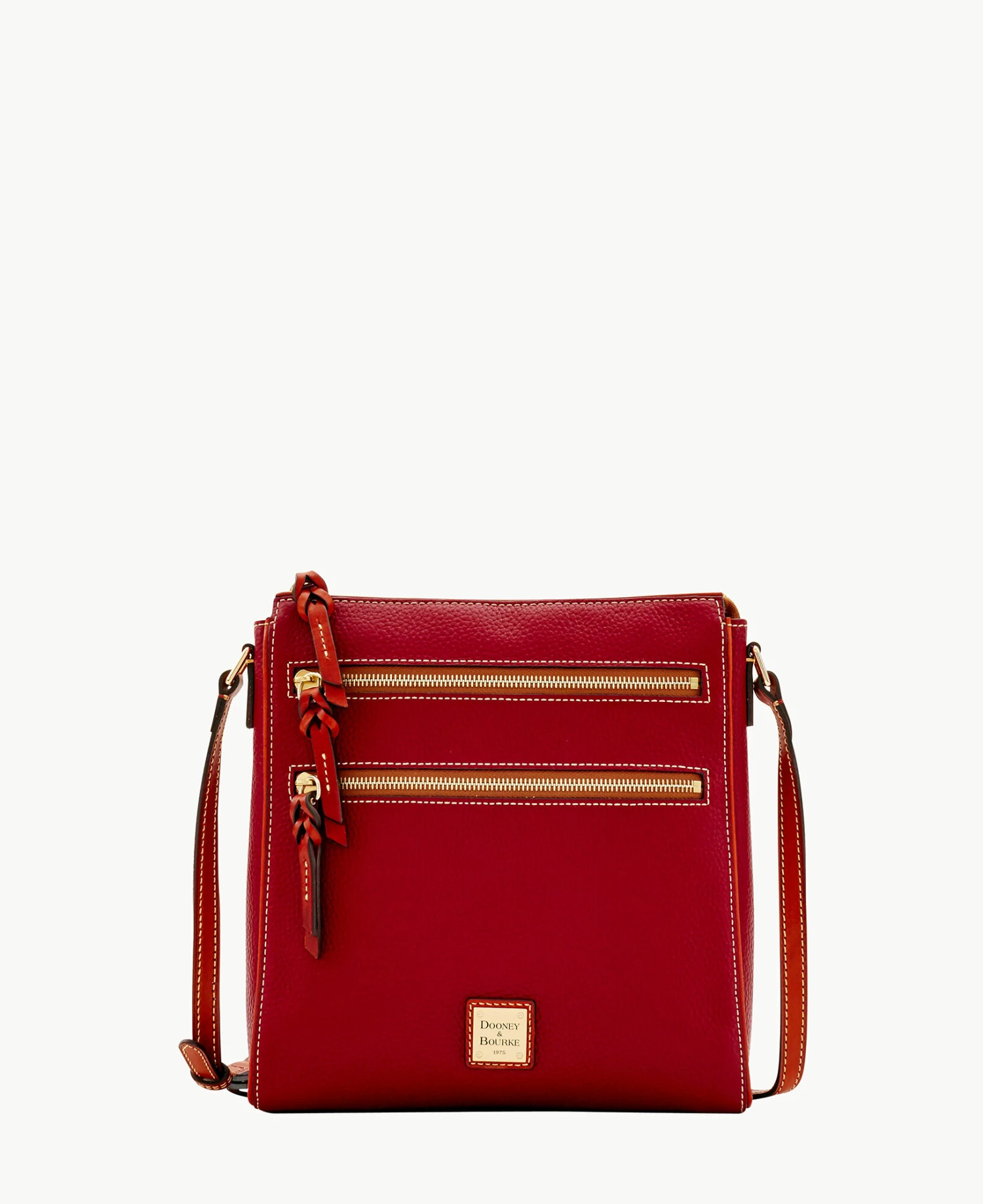 Pebble Grain Large Peyton Triple Zip Black Pebble Grain Large Peyton Triple Zip Black -Florentine Shop B0888G AWCBPATN