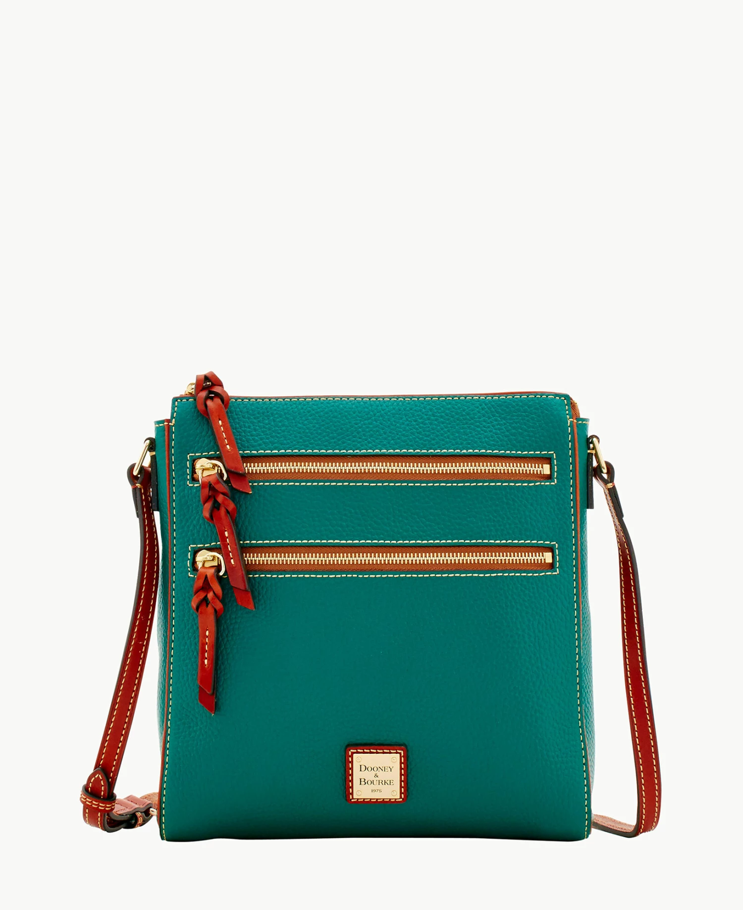 Pebble Grain Large Peyton Triple Zip Black Pebble Grain Large Peyton Triple Zip Black -Florentine Shop B0888G AWLFPATN