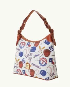 MLB Rangers Hobo RANGERS -Florentine Shop B0924G QUMWPATNRNGR ALT1 1
