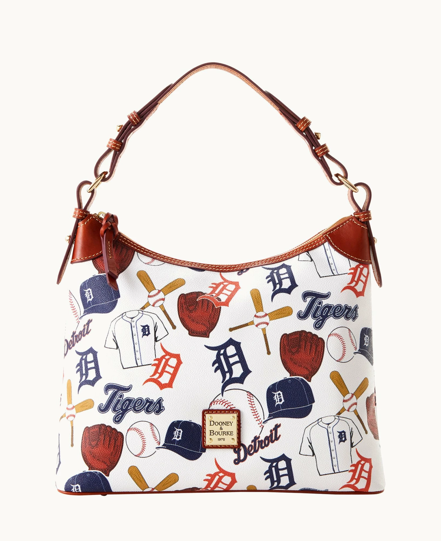 MLB Tigers Hobo TIGERS MLB Tigers Hobo TIGERS -Florentine Shop B0924G QUMWPATNTGRS 1
