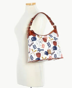 MLB Tigers Hobo TIGERS 3 MLB Tigers Hobo TIGERS -Florentine Shop B0924G QUMWPATNTGRS ALT4