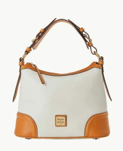 Wexford Leather Hobo White