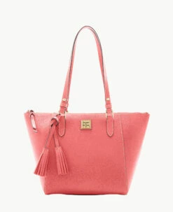Saffiano Maxine Tote Coral -Florentine Shop B0972G SIBZSIBZ