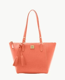 Saffiano Maxine Tote Coral -Florentine Shop B0972G SICRSICR 2