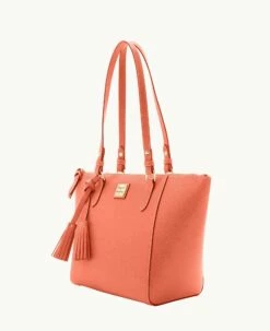 Saffiano Maxine Tote Coral -Florentine Shop B0972G SICRSICR ALT1 1