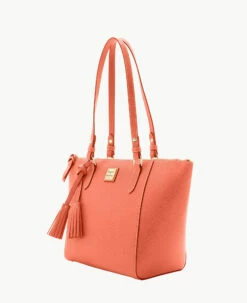 Saffiano Maxine Tote Coral -Florentine Shop B0972G SICRSICR ALT1