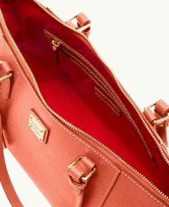 Saffiano Maxine Tote Coral -Florentine Shop B0972G SICRSICR ALT2 1