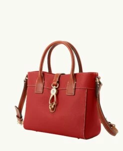 Pebble Grain Amelie Tote Red 7 Pebble Grain Amelie Tote Red -Florentine Shop B1031G AWRDPATN ALT1 1
