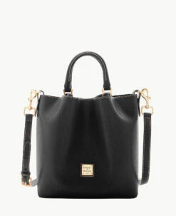 Saffiano Small Barlow Black -Florentine Shop B1034G SIBLSIBL0001 2