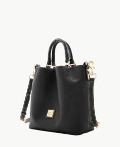 Saffiano Small Barlow Black -Florentine Shop B1034G SIBLSIBL0001 ALT1